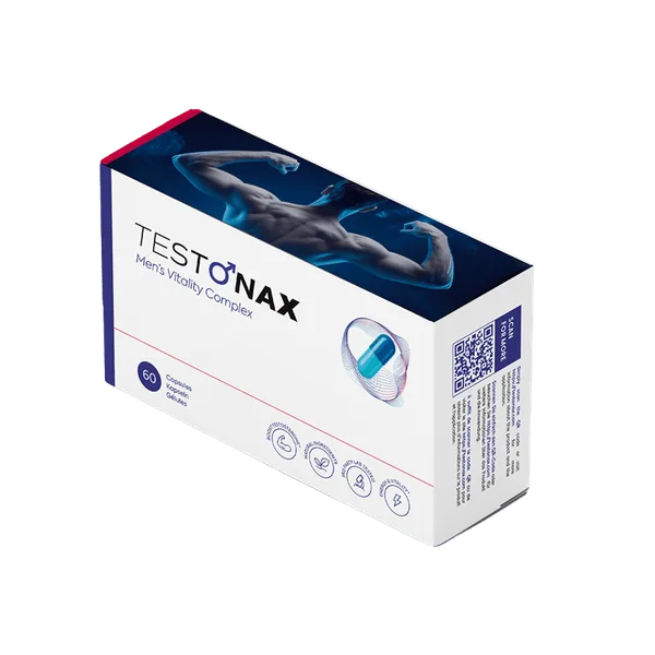 Boîte de Testonax Men's Vitality Complex, 60 gélules